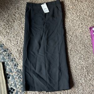 Zara long black skirt